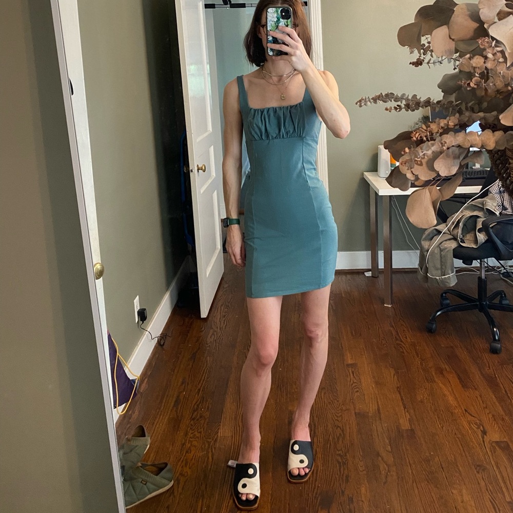 Bodycon Ruched Bust Mini Dress